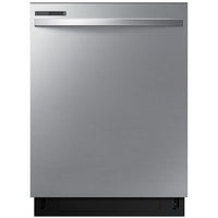 Samsung Side-by-Side Refrigerator with Electric Freestanding Range in Stainless Steel