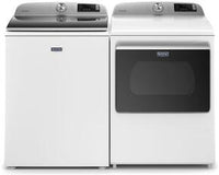 MAYTAG TOP LOAD WASHER AND DRYER SET 4.7 CU WASHER AND 7,4 CU DRYER