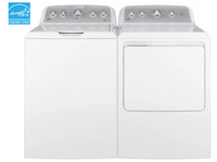 GE TOP LOAD WASHER AND DRYWER COMBO