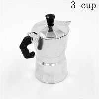 HOT Aluminum 1cup/3cup/6cup/9cup Italian Stove top/Moka espresso coffee maker UZ