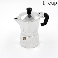 HOT Aluminum 1cup/3cup/6cup/9cup Italian Stove top/Moka espresso coffee maker UZ