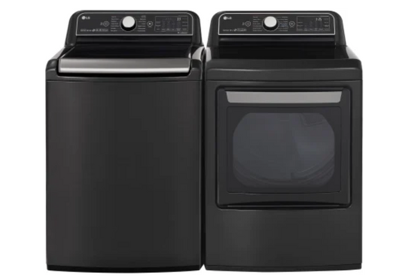 LG Black Washer dryer SET