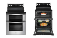 Whirlpool Double Oven Electric range (True Convection)