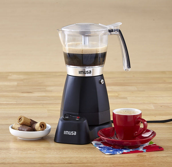 IMUSA B120-60006 6-Cup Electric Moka Espresso Maker