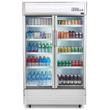 21 ft³ Home commercial  Vertical refrigerator display cooler