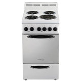 4 BURNERS  ELECTRIC STOVE 20” STOVE WITH OVEN.PERFECT FOR SMALL SPACE,APARTMENT