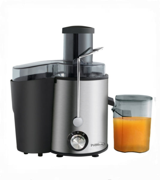 Premium Levella 2-Speed Stainless Steel Juice Extractor with 18.5 Ounce Juice Jug