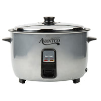Avantco RC23161 92 Cup (46 Cup Raw) Electric Rice Cooker / Warmer - 120V, 1650W