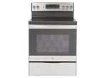 30 in. 5.3 cu. ft. Electric Range with Self-Cleaning Convection Oven in Stainless Steel