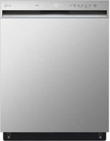 LDFN3432T LG 24" Front Control Dishwasher with Pocket Handle - Stainless Steel