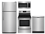 GE Side-by-Side Refrigerator & Electric Range Suite in Fingerprint-Resistant Stainless Steel, but before you paying read next