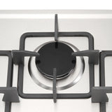 28.35" Stainless Steel 3 Burners Cooktop Fixed Built-In Gas Hob Cooker