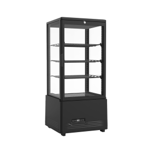 2.9 ft³ 4-Sided Glass Refrigerated Display Case