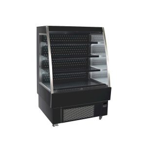 12.3 Cu. Ft. Commercial Open Air Refrigerator Merchandiser - Black - POC1237XB